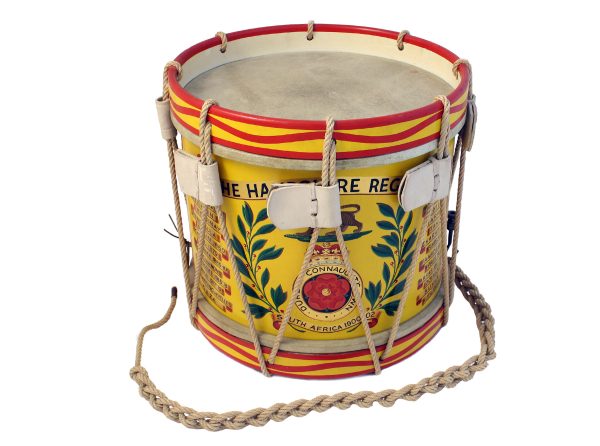 A Regimentally Marked Drum