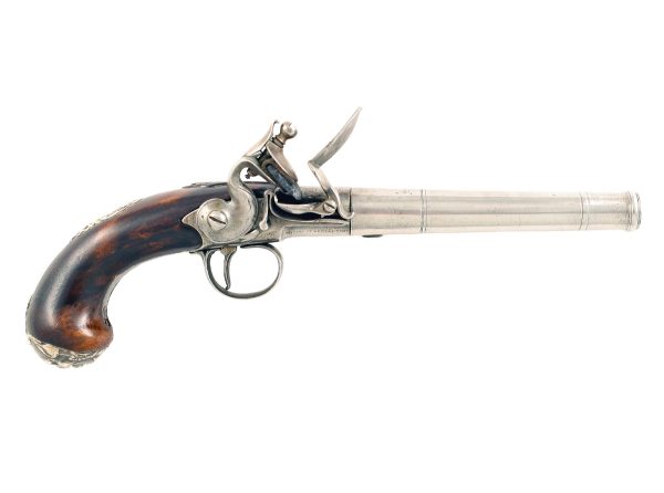 A Queen Anne Pistol by Griffin of Bond Street.