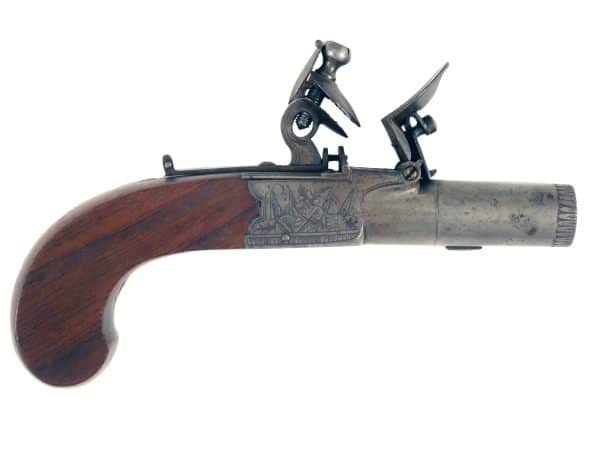 A Crisp Flintlock Pocket Pistol