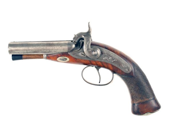 A Pair Irish D.B. Pistols - Image 2