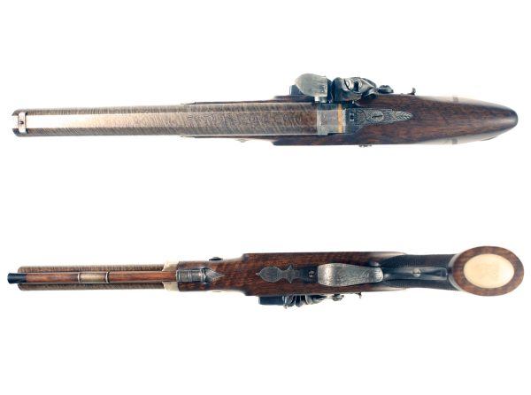 A Flitlock Pistol by Fenton of London - Image 4