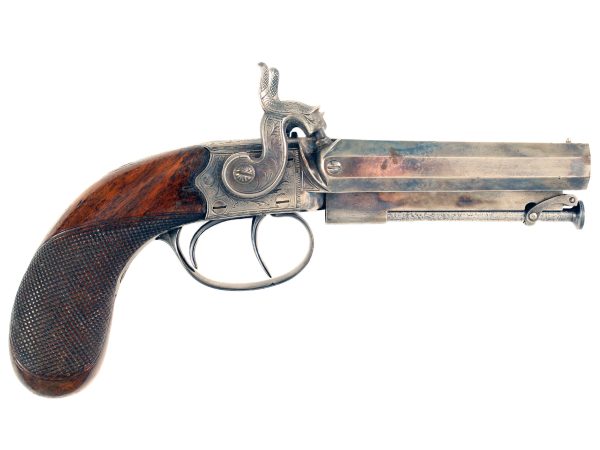 A Double-Barrelled Irish Pistol