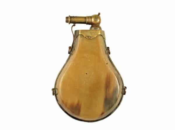 An Early Horn Flask - Image 3