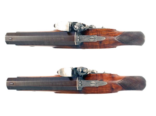A Superb Cased Pair of Flintlock Pistols - Image 4