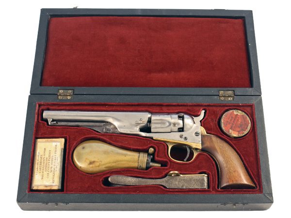 A Cased Colt Revolver