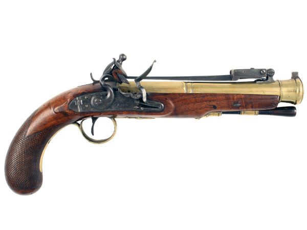 A Flintlock Blunderbuss Pistol by Twigg