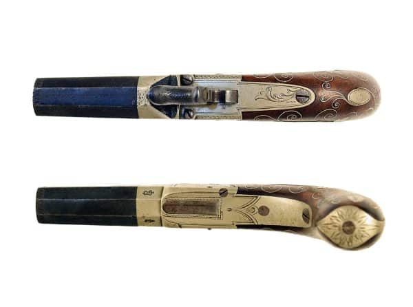 A Pocket Pistol by Sherwood of London. - Image 2