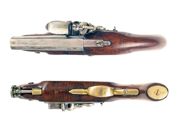 An 1831 Pattern Flintlock Coast Guards Pistol - Image 3