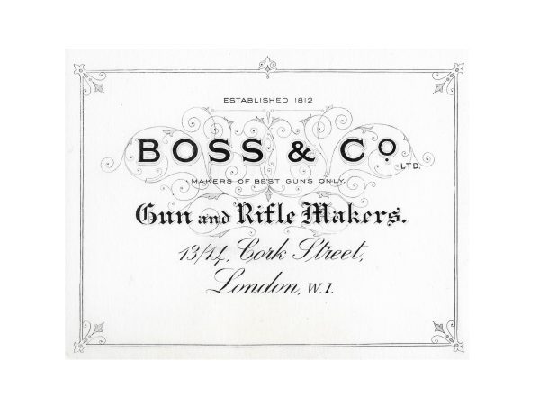 Boss and Co. Gun Card.