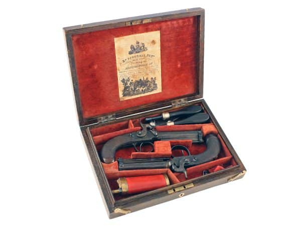 A Cased Pair of Percussion Pocket Pistols
