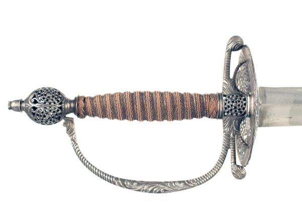 A Finely Pierced Steel Hilted Small Sword