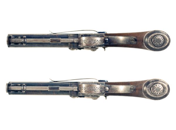 A Superb Pair of Percussion Belt Pistols - Image 4