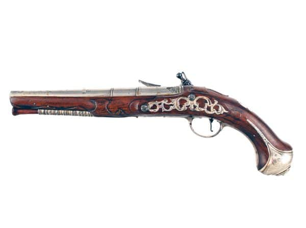 An Early Pair of Holster Pistols by D. Newton - Image 3