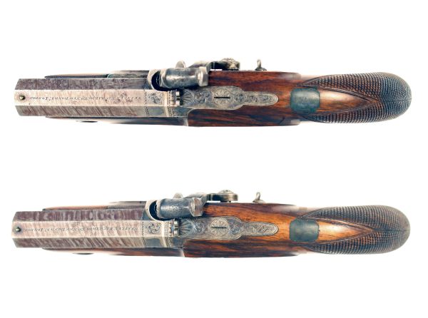 A Pair of Percussion Pistols by Westley Richards - Image 3