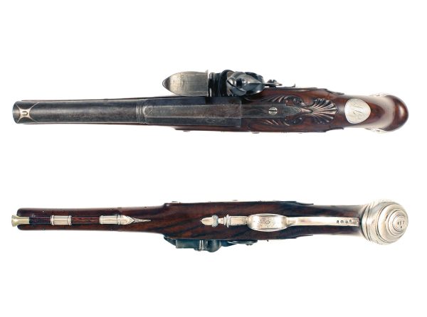 A Fine Silver Mounted Holster Pistol - Image 3