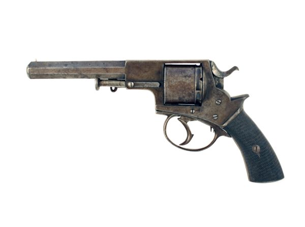 A Scarce Double Action Breech Loading Revolver - Image 3