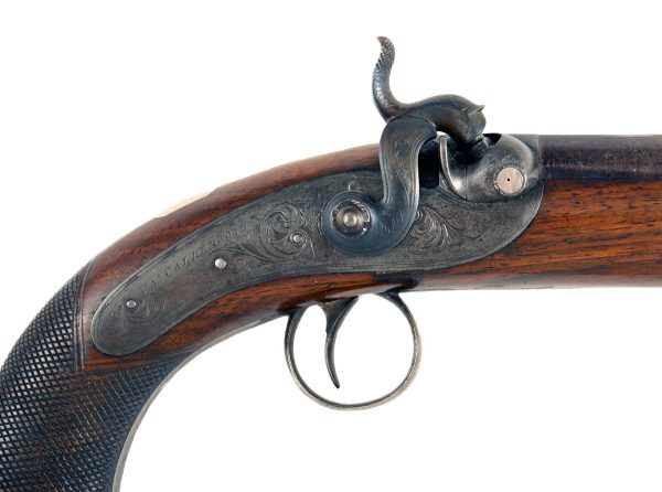 A Percussion Pistol by Calderwood of Dublin - Image 2
