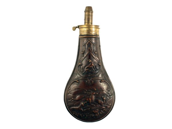 A Hunting Dog Flask