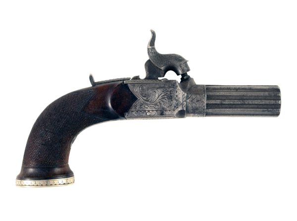 A Cased Pair of Percussion Pocket Pistols - Image 3