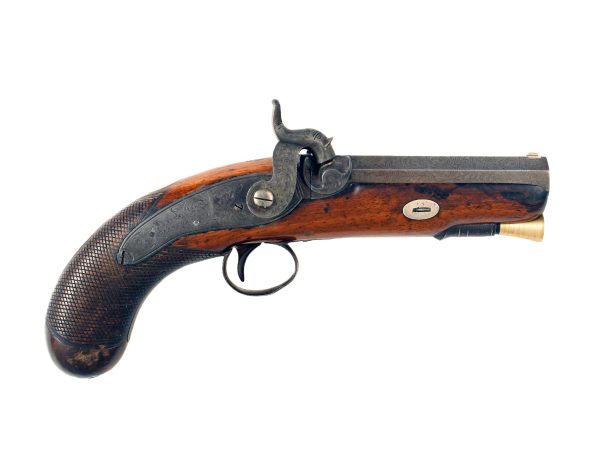 A Percussion Back Action Pistol