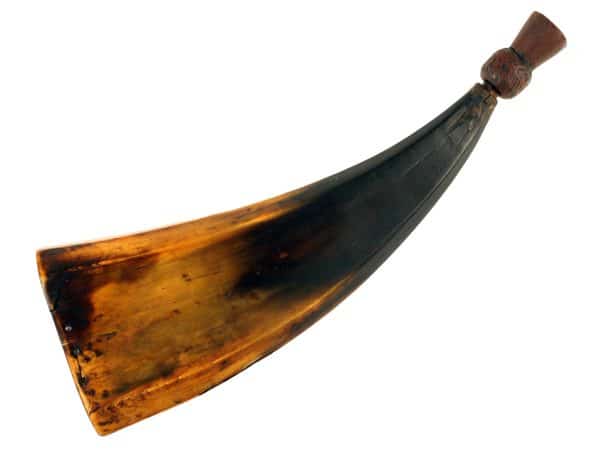 A Scottish Powder Horn