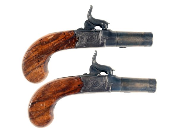 A Pair of Pocket Pistols by Westley Richards