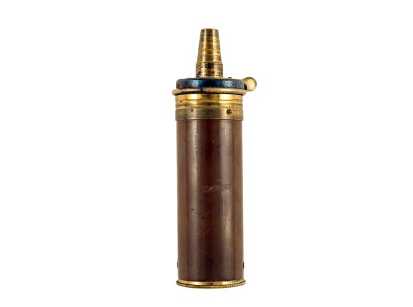 A Scarce Tubular Pistol Flask by Sykes. - Image 2