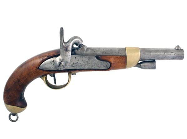 A French 1822 Model Officer Pistol