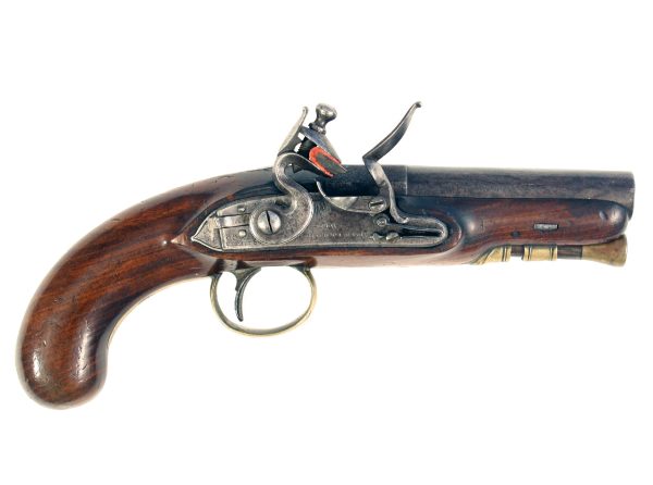 A Rare Pair of Mail Coach Inspectors Pistols - Image 2
