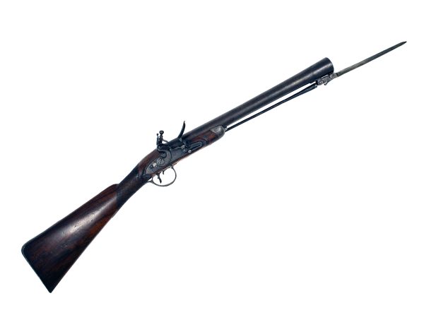 A Flintlock Blunderbuss by Henshaw of London. - Image 2