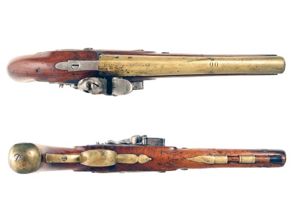 A Flintlock Coaching Pistol by H.W. Mortimer - Image 2