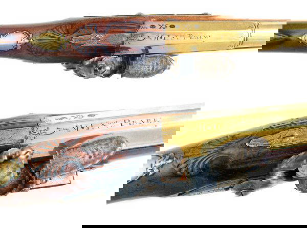 A Flintlock Blunderbuss Engraved with Name - Image 3