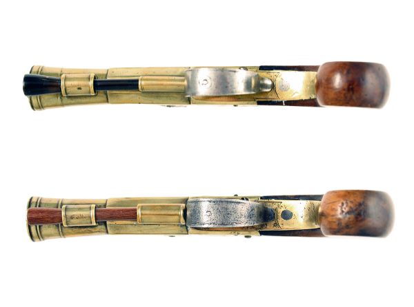 A Pair of Flintlock Blunderbuss Pistols - Image 2