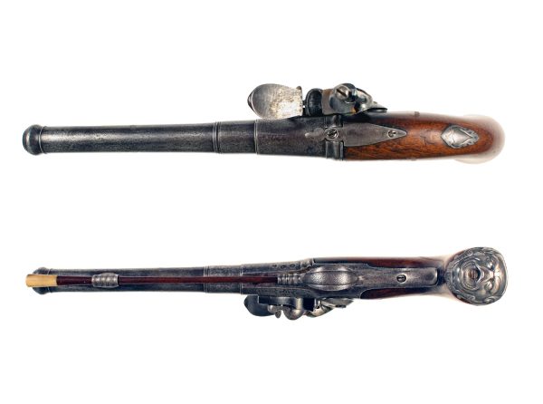 A Flintlock Queen Anne Pistol - Image 2