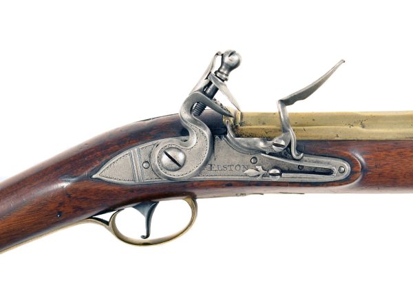 A Flintlock Blunderbuss by Elston of Doncaster