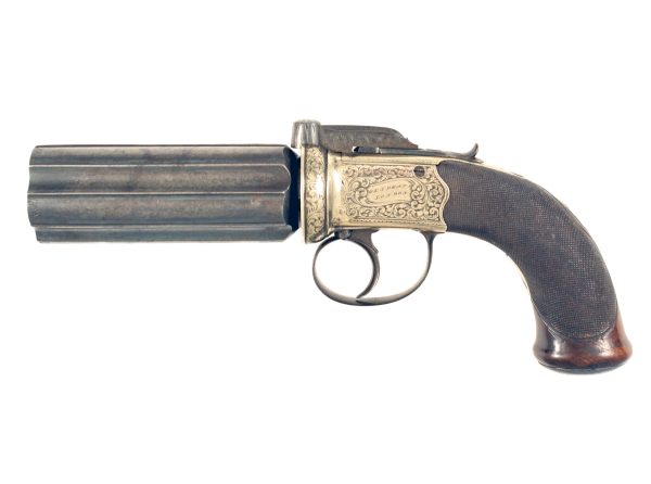 A Percussion Pepperbox by J and G Deane - Image 3