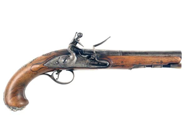 A Pair of Silver Mounted Flintlock Holster Pistols - Image 2