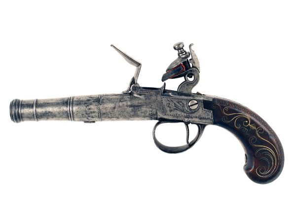 An Early Pair of Flintlock Pocket Pistols by Richards - Image 2