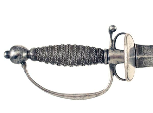 A Steel Hilted Small Sword, Circa 1720