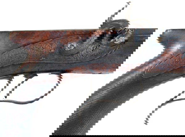 A Percussion Duelling pistol by Rigby - Image 2