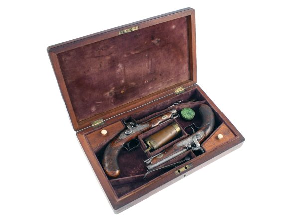 A Cased Pair of Presentation Pistols