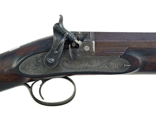 A Percussion Sporting Gun by William Smith