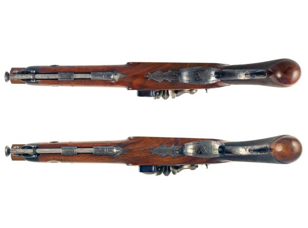 A Superb Cased Pair of Officers Pistols by Ross - Image 2