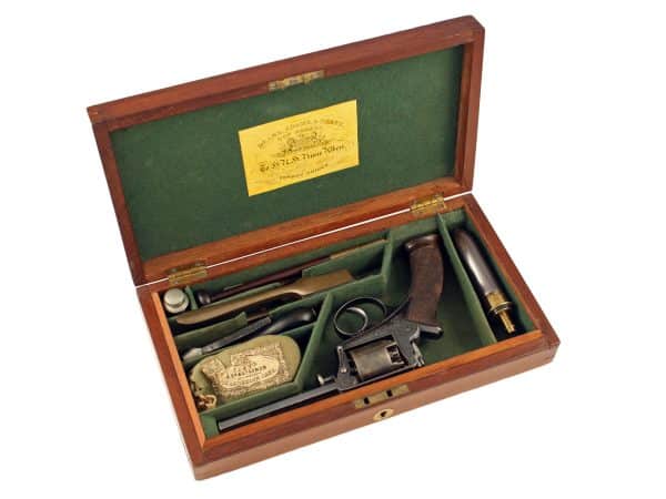 An Exceptional Cased 120 Bore Percussion Revolver