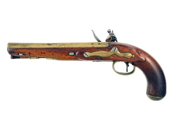 A Flintlock Coaching Pistol by H.W. Mortimer - Image 3