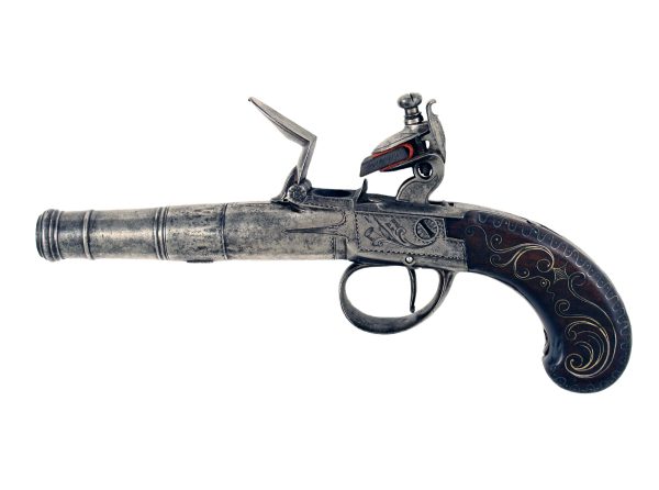 An Early Pair of Flintlock Pocket Pistols by Richards - Image 3