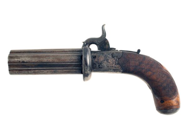An Unusual Pepperbox Revolver by Playfair - Image 2