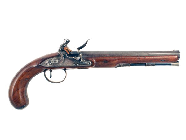 A Good Flintlock Duelling Pistol by Wogdon.
