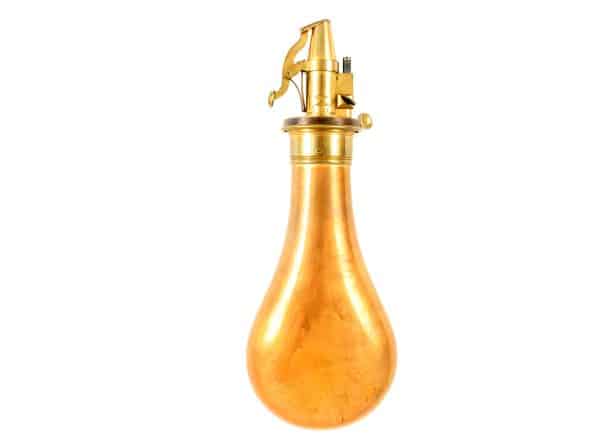 A Rifle Powder Flask by Marsh