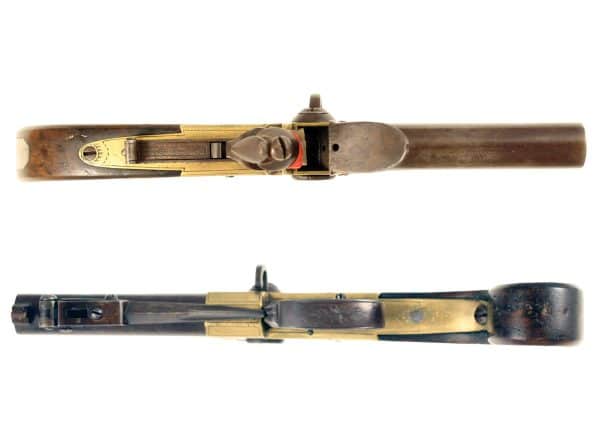 A Tap-Action Pistol with Under-slung Bayonet. - Image 4